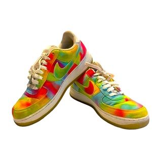 Nike Air Force Ones Rainbow.